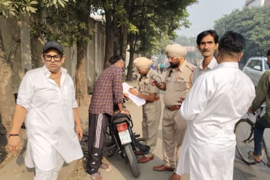 Chain snatching in broad daylight in Jalandhar