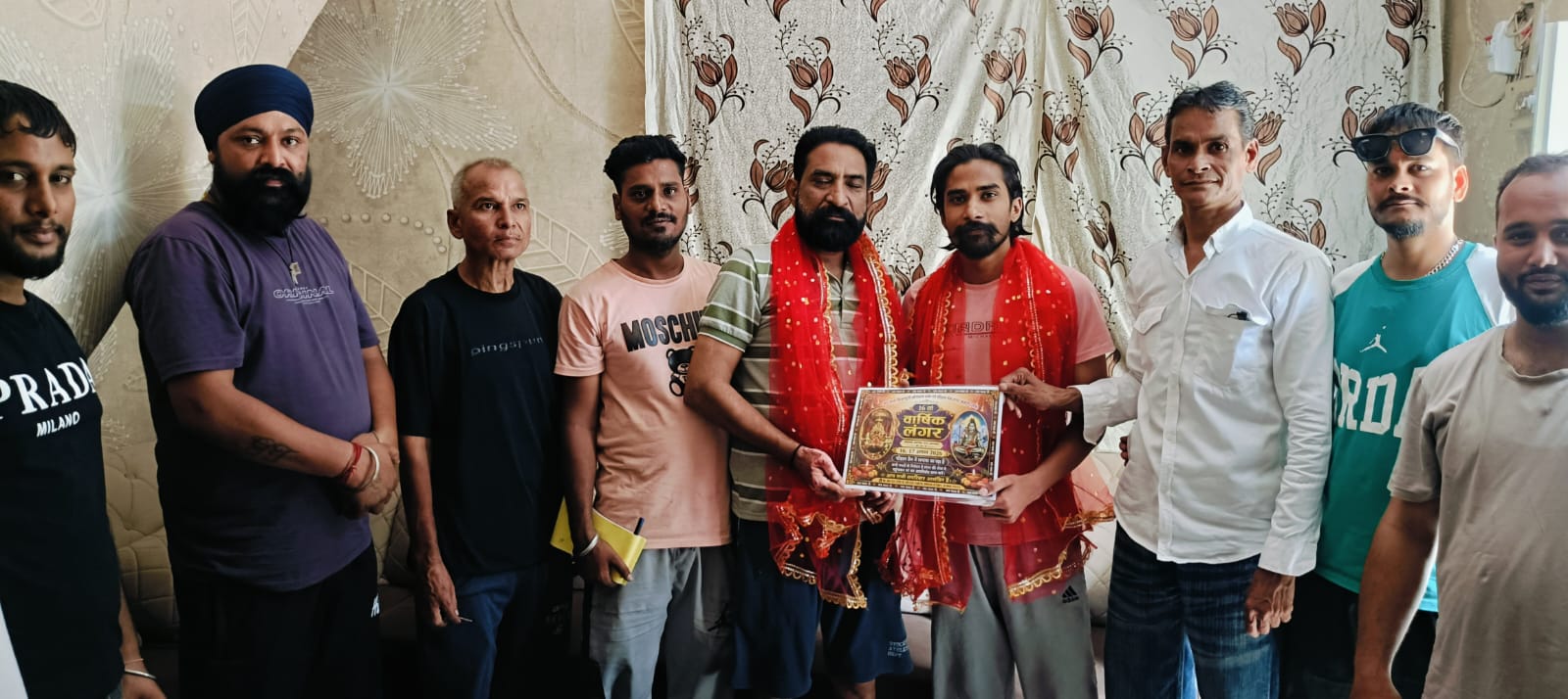 जय माता चिंतपूर्णी नौजवान सभा एवं चौहाल डैम लंगर कमेटी (रजि.) द्वारा न्यूज़ 24 पंजाब के मुख्य संपादक धर्मेंद्र सोंधी व संपादक कबीर सोंधी को निमंत्रण