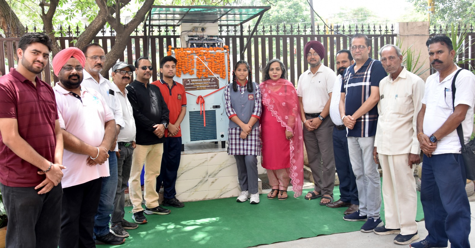 ਪੰਜਾਬ ਪ੍ਰੈੱਸ ਕਲੱਬ ਵਲੋਂ ਰਾਹਗੀਰਾਂ ਲਈ ਲਗਾਇਆ ਨਵਾਂ ਵਾਟਰ ਕੂਲਰ