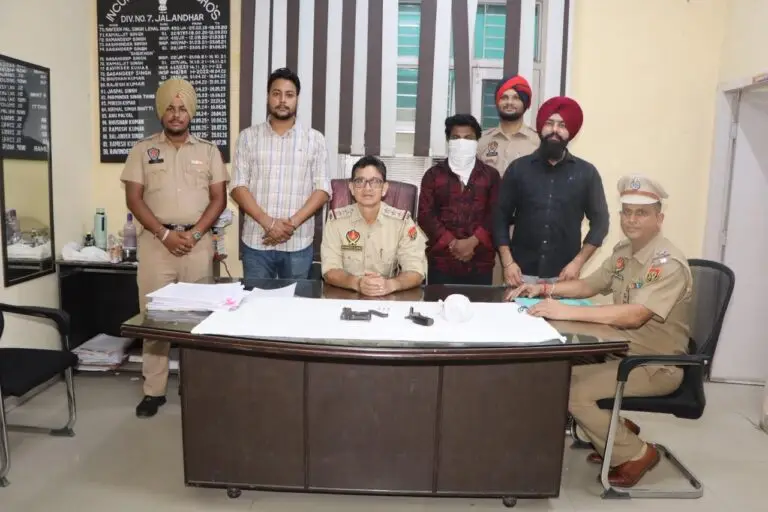 जालंधर पुलिस की नशा तस्करी और अवैध हथियारों पर बड़ी कार्रवाई, 60 ग्राम हेरोइन समेत दो देसी पिस्तौल बरामद