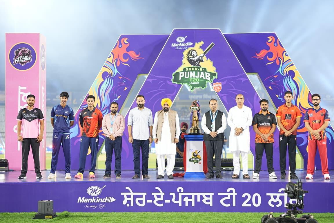 मुख्यमंत्री भगवंत सिंह मान ने पंजाब की पहली शेर-ए-पंजाब टी-20 क्रिकेट लीग का किया उद्घाटन; कहा, यह लीग पंजाब की क्रिकेट प्रतिभा को निखारेगी